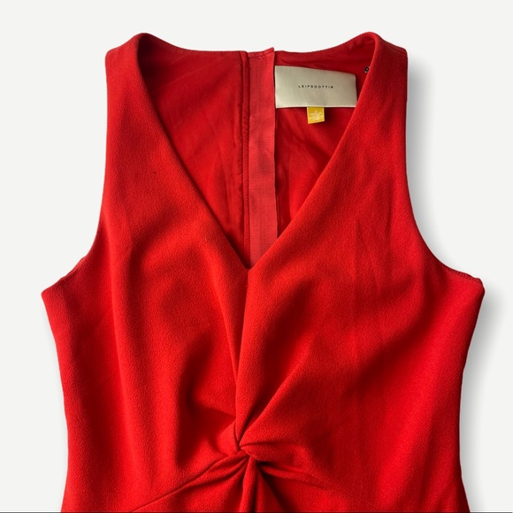 LIKE NEW Anthropologie Leifsdottir Fit Flare Dress - Picture 4 of 9